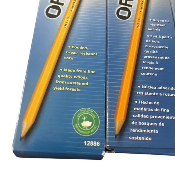 Dixon Oriole No. 2/HB Pencil Bundle 36 Total 3 Boxes of 12 - Picture 2 of 3
